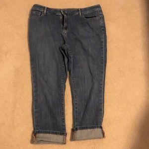 L.L. Bean Favorite Fit Capri Jean